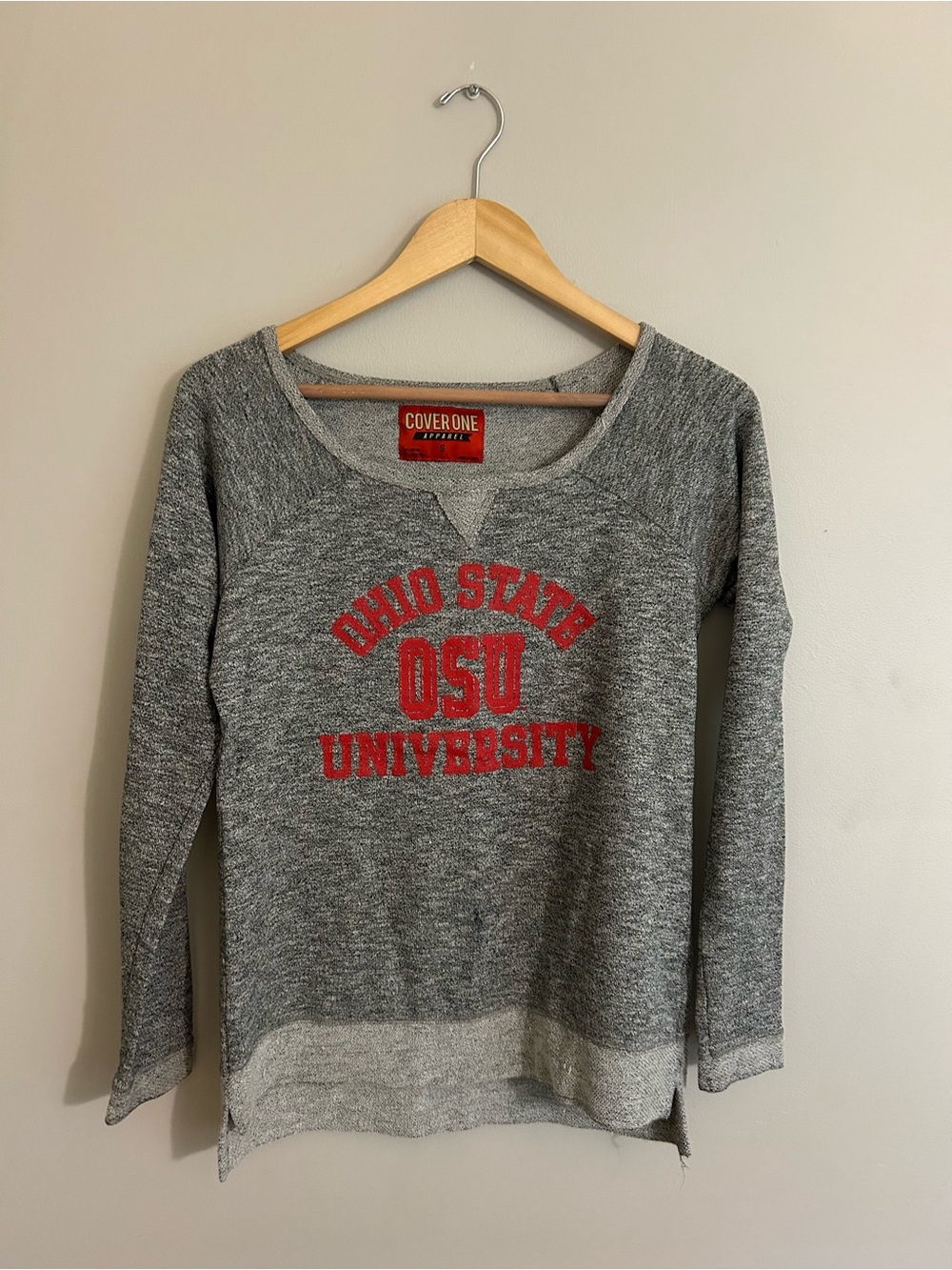 Gray Ohio State OSU University Sweatshirt